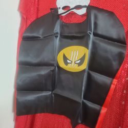 Thor/Wolverine 2-Sided Cape & 2 Mask Set. New In Package.