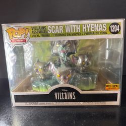 Funko Pop Moment Scar With Hyenas #1204