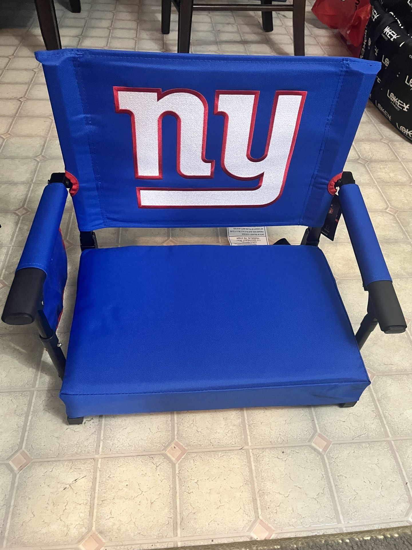 Stadium Chair (NY Giants) 