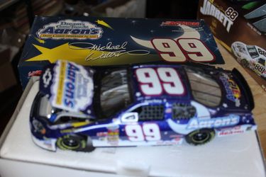 Michael Waltrip 2004 #99 Aaron's Dream Machine Club Car RCCA 1:24 Diecast