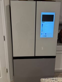 Samsung Bespoke Smart Refrigerator with Family Hub Screen