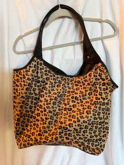 Women’s Tote Bag, Large, Leopard Print, Wipeable, Xhilaration