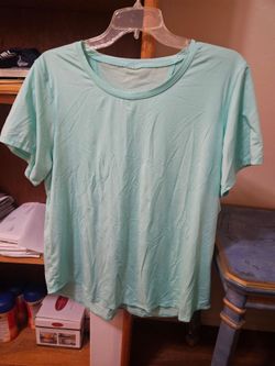 Mint Green Colored XLarge S/S Athletic Tee Vintage