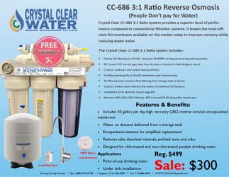 5 Stage Reverse Osmosis Water System High Flow Water with Leak Alarm and Leak Shutoff Valve: Free Installation