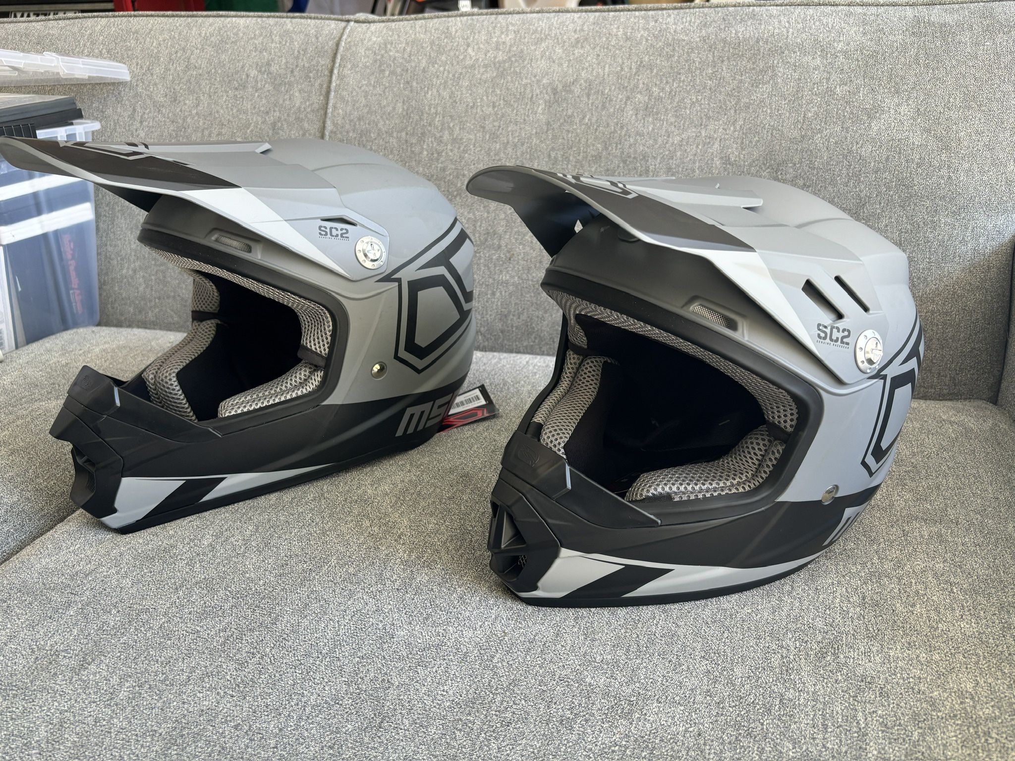 MSR DIRTBIKE HELMET WITH TAGS NEW