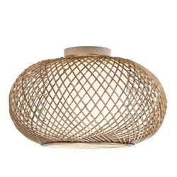 Wicker Flush mount/pendant Light