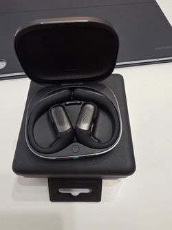 SHOKZ OpenFit Pro Open-Ear True Wireless Earbuds with Open-Ear Noise Reduction, Optimised for Dolby Atmos, Deep Bass, 50H Playtime, AI-Powered Clear C