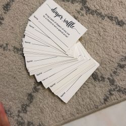 Diaper Raffle 