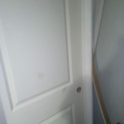 80x32 White Door With Frame 