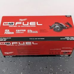 Mílwaukee New 71/4” Circular Saw 18M Fuel 