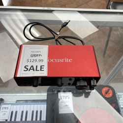 Focusrite Scarlett 2i2