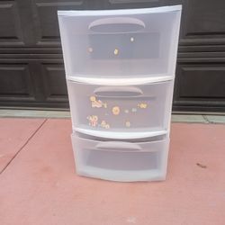 Sterlite Plastic 3-drawer Storage Container 