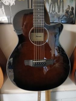 Ibanez 12 string cutaway auditorium acoustic electric guitar