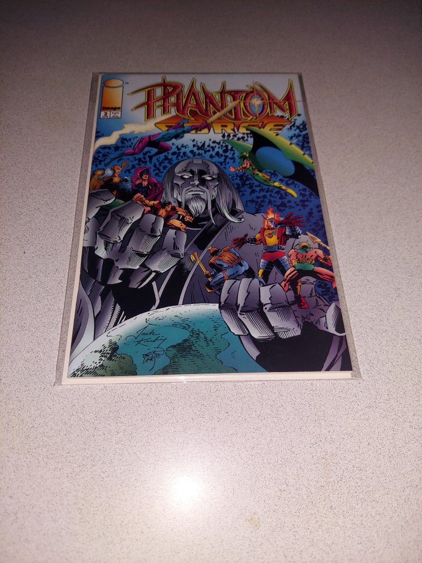 PHANTOM FORCE #2 COMIC BAGGED AND BOARDED 