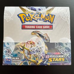 Brilliant Stars Booster Box sealed with Case!