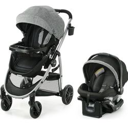 New!! Graco Modes Stroller With Car Seat Travel System