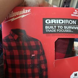 Milwaukee Flannel Shirt Brand New