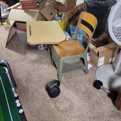 Cool Retro School Desk