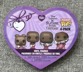 NEW CHOCOLATE 4 FIGURE SET POCKET POP JACK DALLY OOGIE BOOGIE ZERO