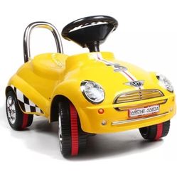 3-in-1 Ride On Car Toy Gliding Scooter with Sound & Light Yellow