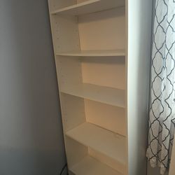 2 White Shelves  