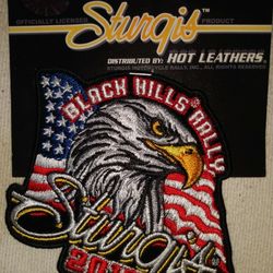 Authentic New With Tags Sturgis Motorcycle 2015 Patch Souvenirs  Great Find 
