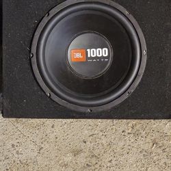 JBL 12"Subwoofer 