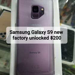 Samsung GALAXY S9 FACTORY UNLOCKED 