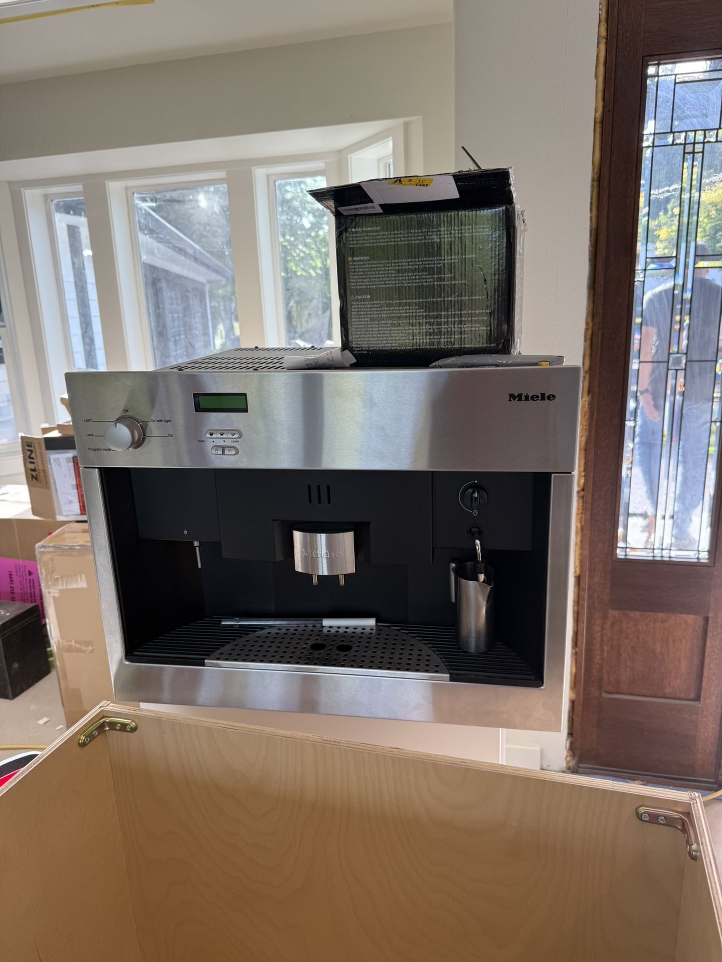 Miele In Cabinet Espresso Machine