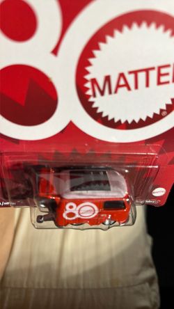 Hotwheel be Aniversity Bus red New