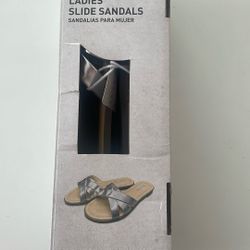 LADIES SLIDE SANDALS 