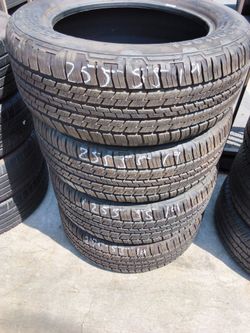 Continental ProContact 255/55R19 Tires Set of 4