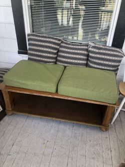 Wood tv/ bench