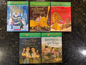 Magic Tree House Merlin Missions Book Lot by Mary Pope Osborne: 5 Books