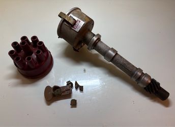 Used Mallory Dual Point Distributor (contact info removed) Chevy Chevrolet V8