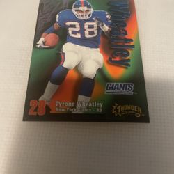 Football Skybox 1998 Tyrone Wheatley #28