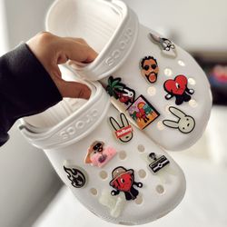 Bad Bunny Croc Charms 