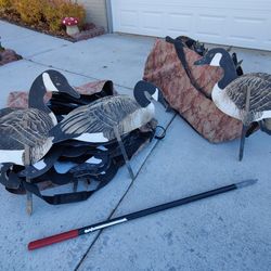 Real Geese Silhouette Goose Decoys