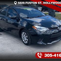 2015 Toyota Corolla LE 