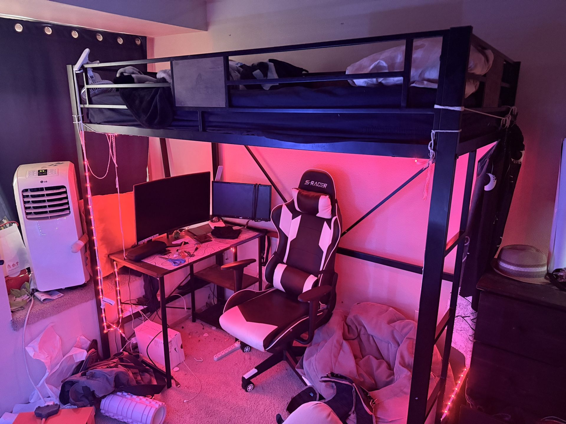 2 Loft Bed Frame Only