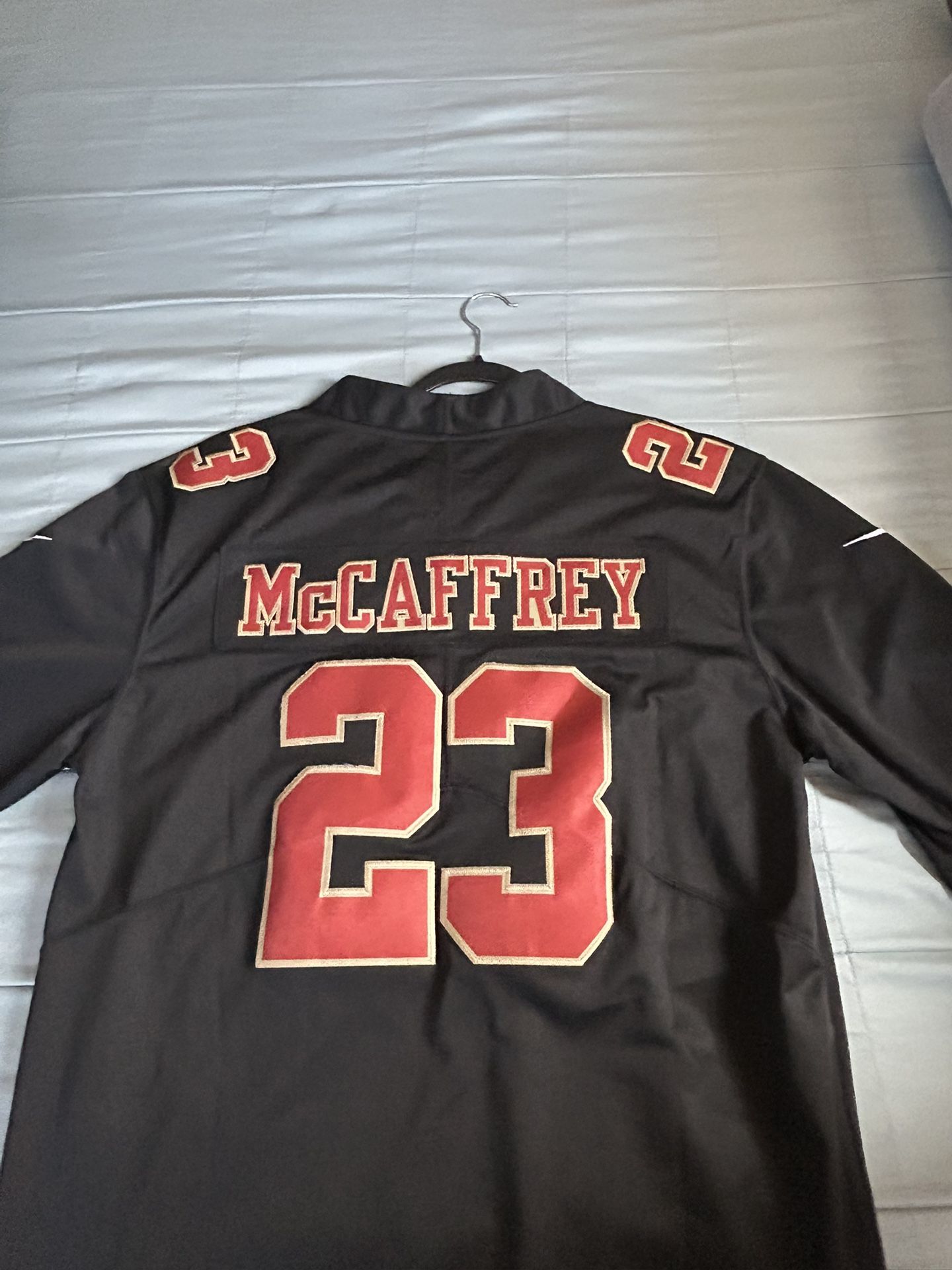 49ers Christian McCaffrey Football Jersey - Mens Size M