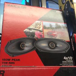 Kicker 4x10 Ksc410 On Sale Today 