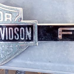 Harley-Davidson Pickup Truck Plaq
