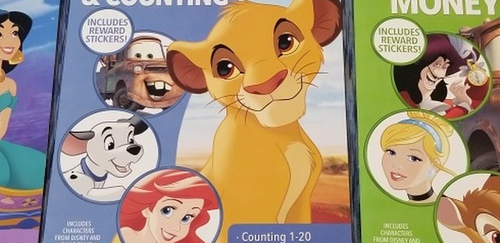3 Disney Activity Books