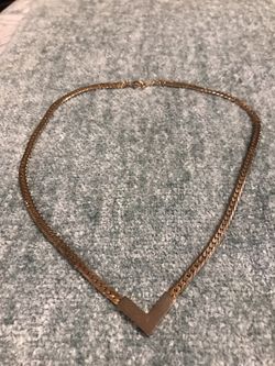 Gold plated necklace for women $15 obo