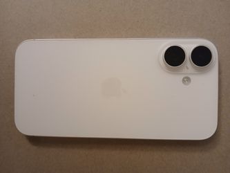 Unlocked White iPhone 16 128 gb