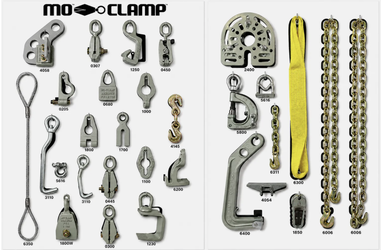 MO CLAMP DELUXE tool board with tools collision 30pc Set