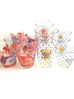 Vintage Bicentennial Celebration glasses