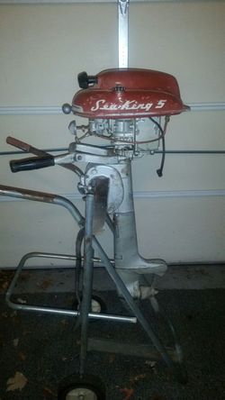 1953 Montgomery ward sea king 5 hp outboard motor