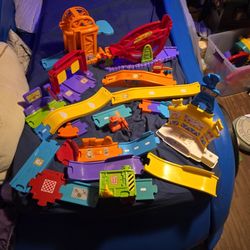 Lot Of V Tech Roads And Toys 